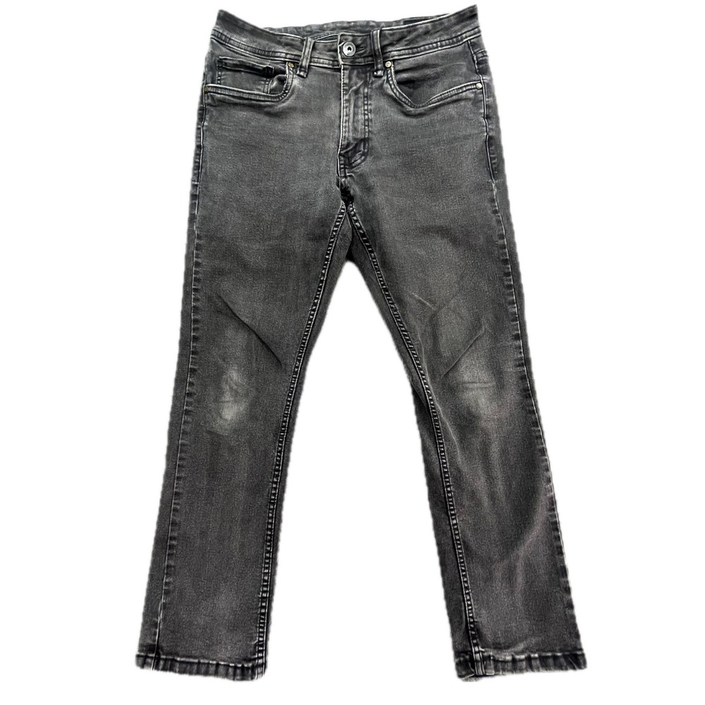 The Perfect Jean NYC Slim‎ Fit Men's Charcoal Wash Jeans Size 30x28
